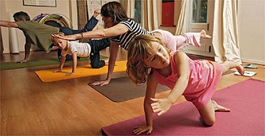 Family yoga