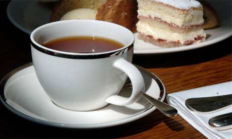 Afternoon tea and cakes