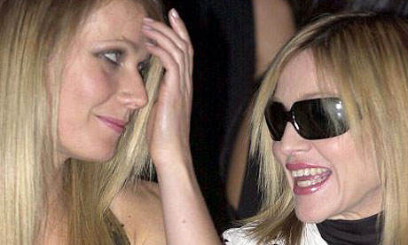 Gwyneth Paltrow and Madonna