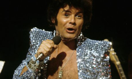 Gary Glitter performs in London in 1972