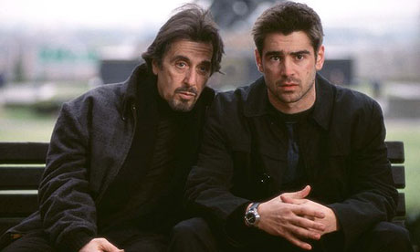 Colin Farrell and Al Pacino in The Recruit