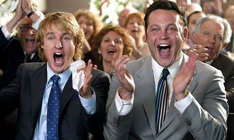 Owen Wilson and Vince Vaughn in The Wedding Crashers