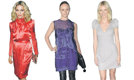 Madonna, Stella McCartney and Gwyneth Paltrow