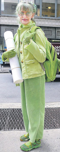 Stylish older people photographed for the Advanced Style blog