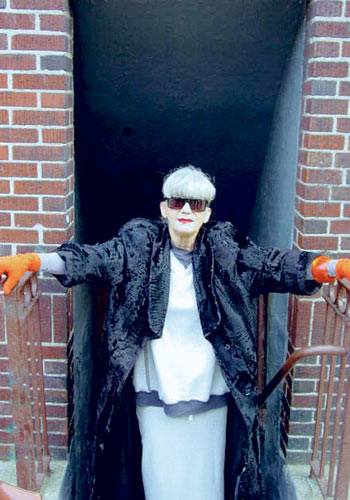 Stylish older people photographed for the Advanced Style blog