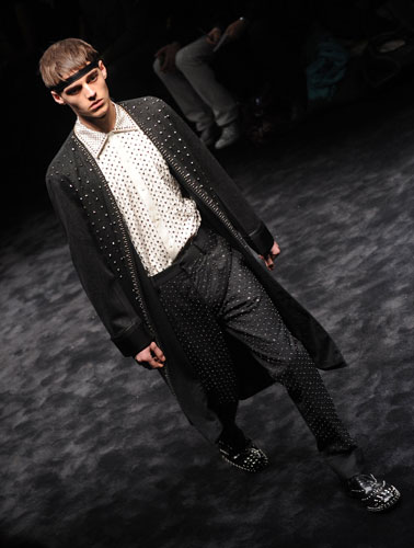 Gallery Milan menswear: Prada studs