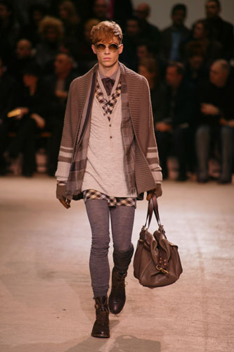 Gallery Weekend menswear shows: A model wears Kenzo