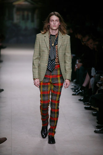 Gallery Weekend menswear shows: A model wears Paul Smith