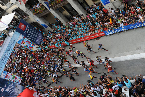 Race gallery: The start of the Ultra-Trail du Mont Blanc