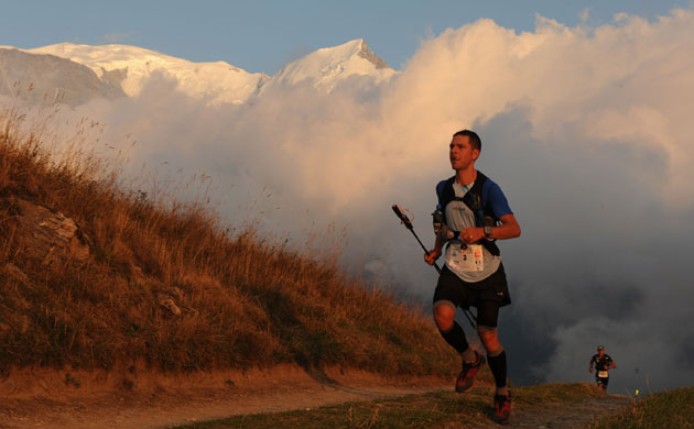 Race gallery: A runner on the Utlra-Trail Mont Blanc