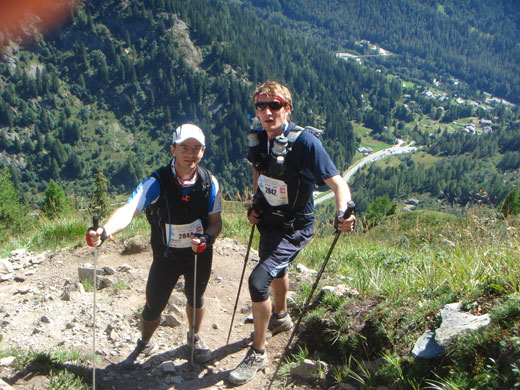 Race gallery: Cal and Blake running the Ultra-Trail Mont Blanc