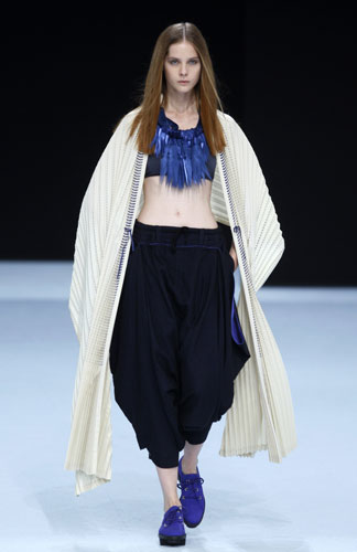 Paris fashion week: Issey Miyake