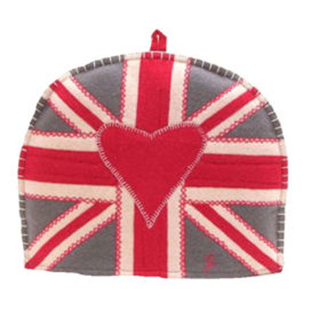 Union flag fashion: Tea cosy