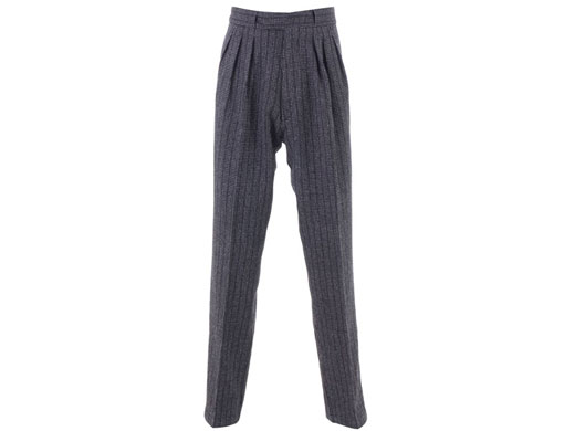 Men's fashion: Bristol tweed tapered trousers