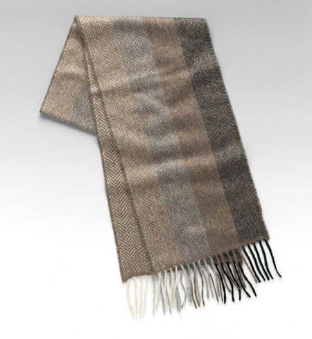 Men's fashion: Herringbone scarf from Marks and Spencer