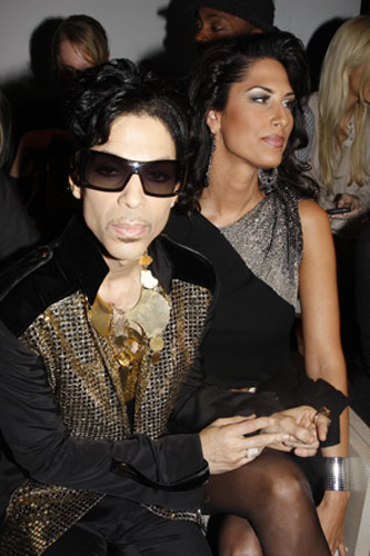 Yves Saint Laurent: Prince and Anna Moura at Yves Saint Laurent