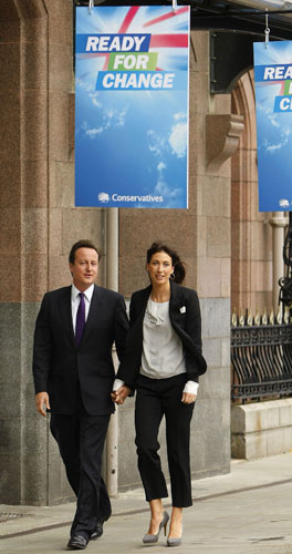 Tory conference fashion: David and Samantha Cameron