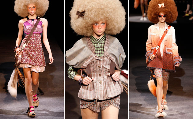 Wednesday's shows: Models wear Louis Vuitton