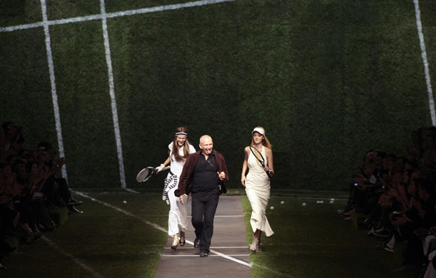 Wednesday's shows: Models and Jean Paul Gaultier