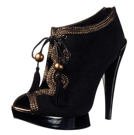 Shoes for under £50: Gold trim