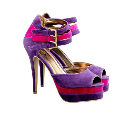 Shoes for under £50: Pink and lilac