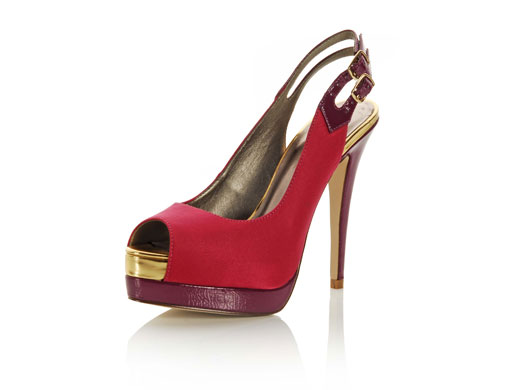 Shoes for under £100: Red shoes