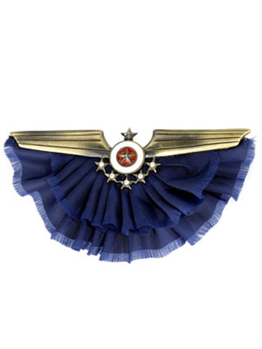 Christmas fashion under10: Frilly airline brooch by Accessorize