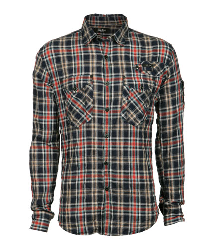 Xmas gifts mens fashion: Goi Goi Kraz checked shirt by Gio Goi