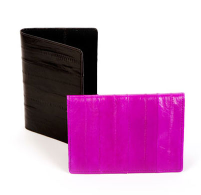 Xmas gifts MID fashion: Eel skin passport holder