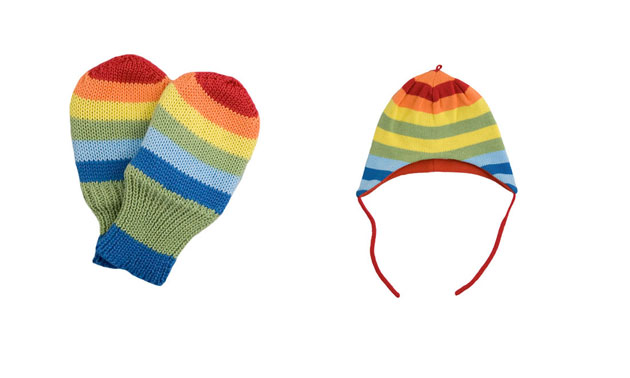 Gifts for babies: Mittens and hat