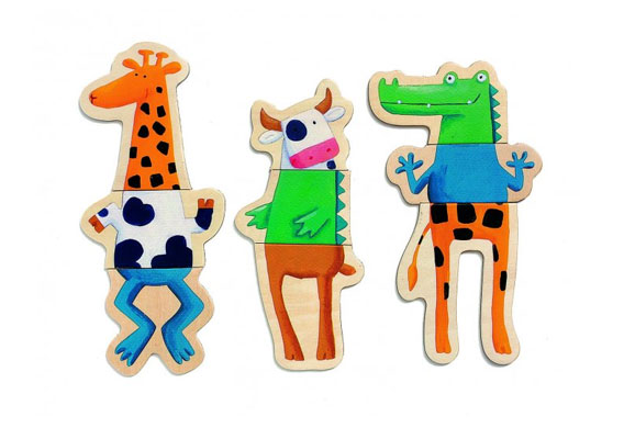 Gifts for babies: Magnetic animals game