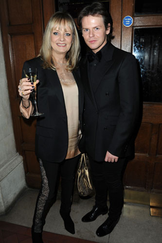 British fashion awards: Twiggy and Christopher Kane at the British Fashion Awards