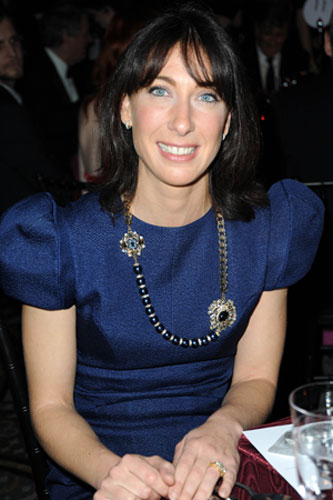 British fashion awards: Samantha Cameron at the British Fashion Awards