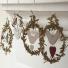 Christmas wreaths: Set of four dove wreaths