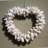 Christmas wreaths: Heart shell wreath