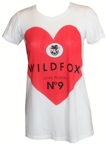 Last min Christmas gifts: Wildfox dangerous heart T shirt
