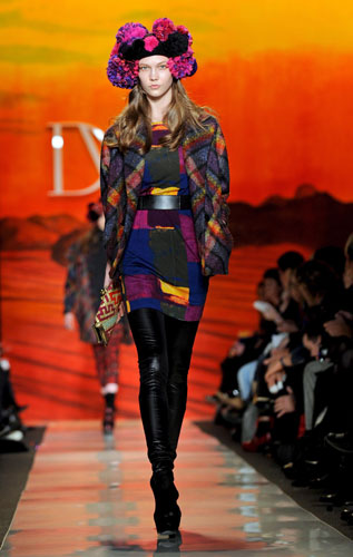 NY fashion week: weekend: Diane Von Furstenberg 