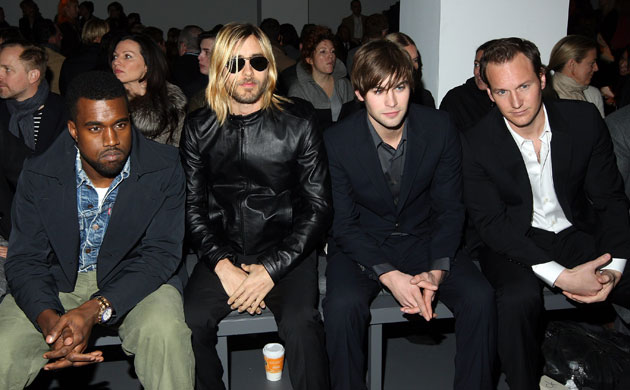 NY fashion week: weekend: Front row at Calvin Klein Menswear.