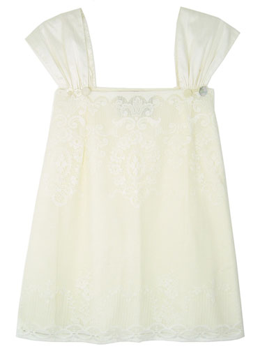 Ethical fashion: Minna cream lace top