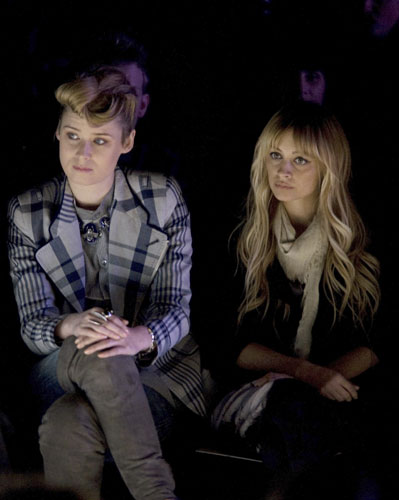 NY fashion week: Tuesday: Front row at Diesel Black Gold 