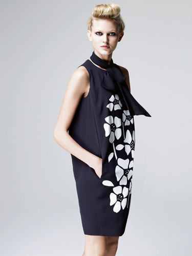 Jaeger 125 anniversary: Flower print dress from Jaeger Limited 125 collection