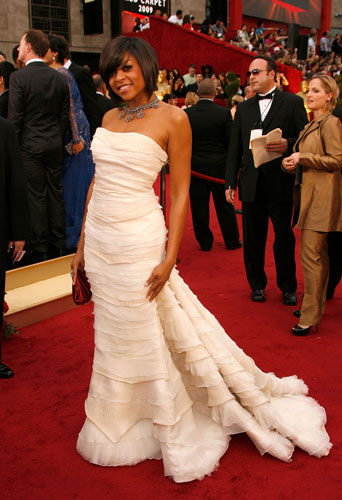 Oscars fashion gallery: Taraji P. Henson