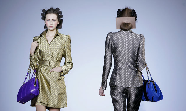 LFW: weekend roundup: Models wear Basso & Brooke