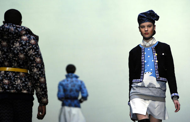 LFW: weekend roundup: Models wear Peter Jensen