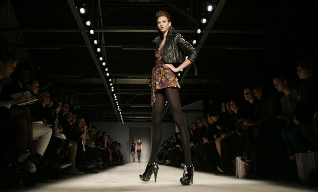 LFW: weekend roundup: A model wears Twenty8Twelve