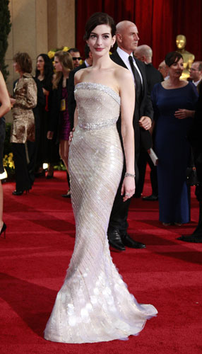 Red carpet power list: Anne Hathaway