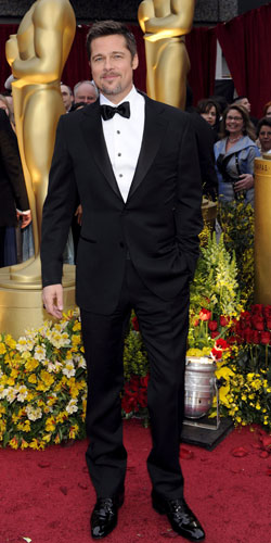 Red carpet power list: Brad Pitt