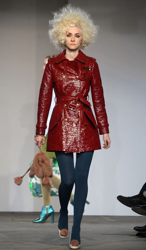 LFW: Monday's shows: A model wears Luella