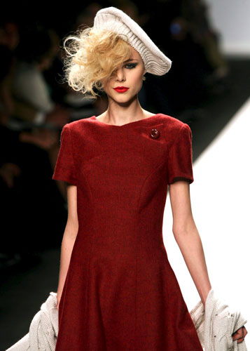 MFW: Friday: A model wears Lorenzo Riva