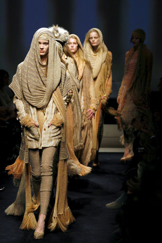 MFW: Friday: Models wear Missoni